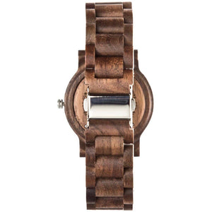 Branded Sandalwood Links Watch Personalized Wooden Watch Swanky Badger 