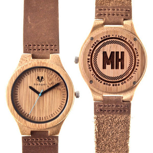 Buy Personalized Bamboo Classic Watch,Shop Personalized Bamboo Classic Watch,Shop Personalized Bamboo Classic Watch online