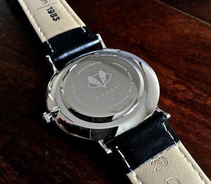 Classic Stainless Watch: Name Personalized Watch Swanky Badger 