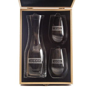 Wine Decanter - The Classic Glassware Swanky Badger 